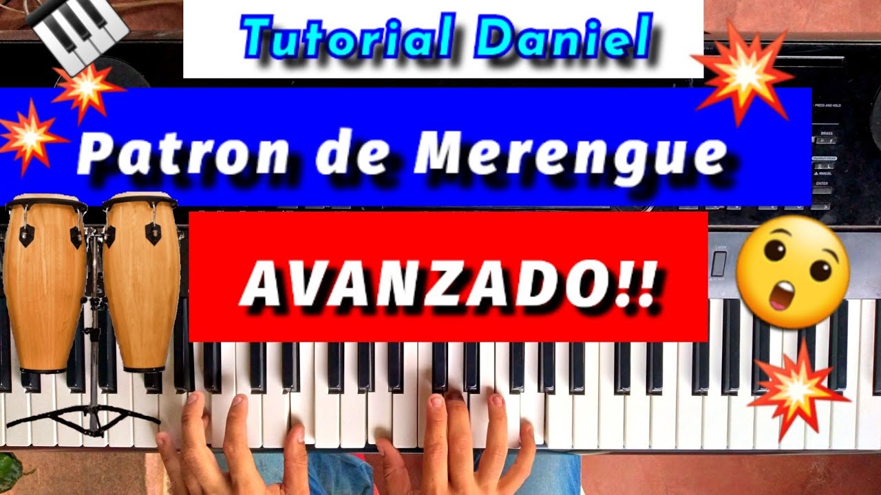 PATRON DE MERENGUE AVANZADO | Tutorial Daniel.