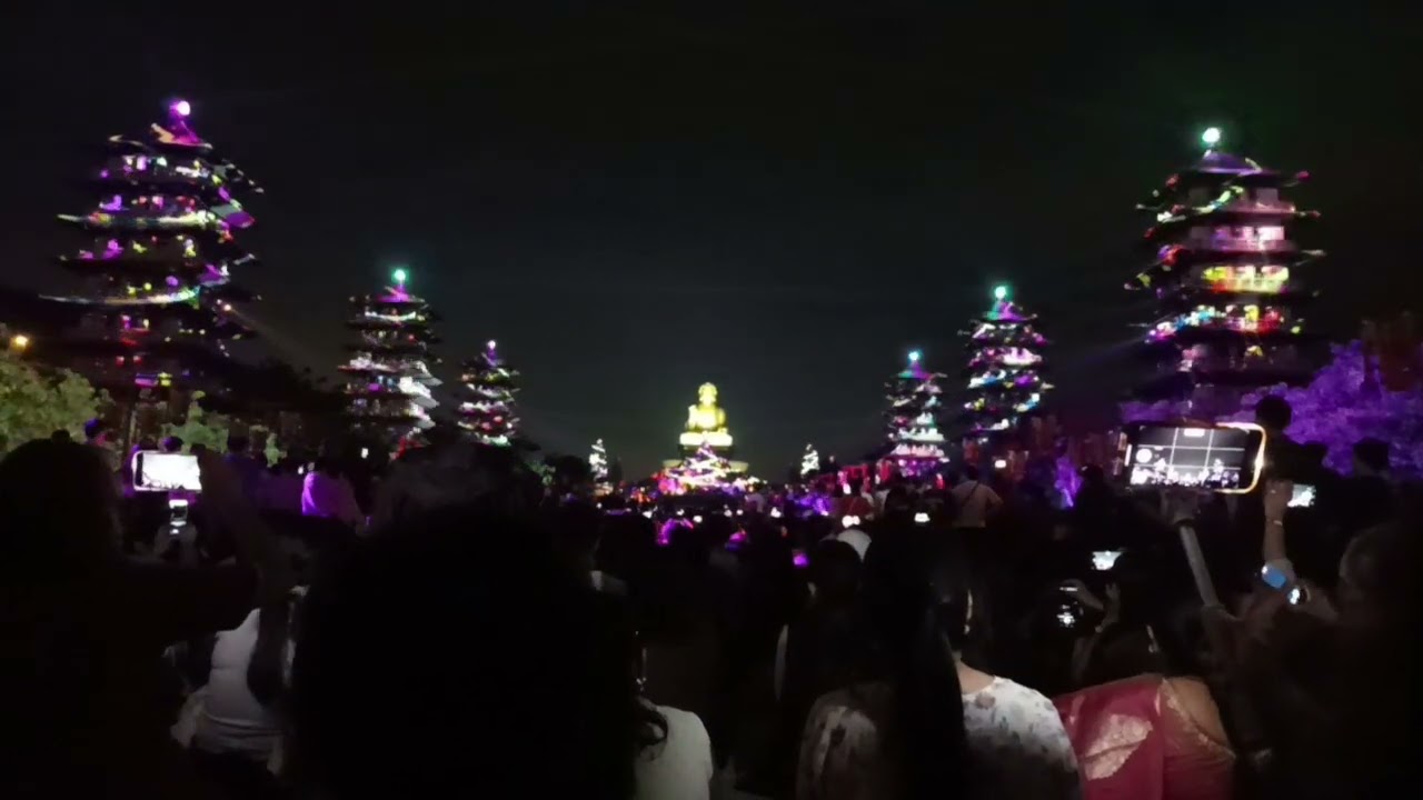 2025/02/01 佛光山 燈光秀（光照大千，祈褔活動）