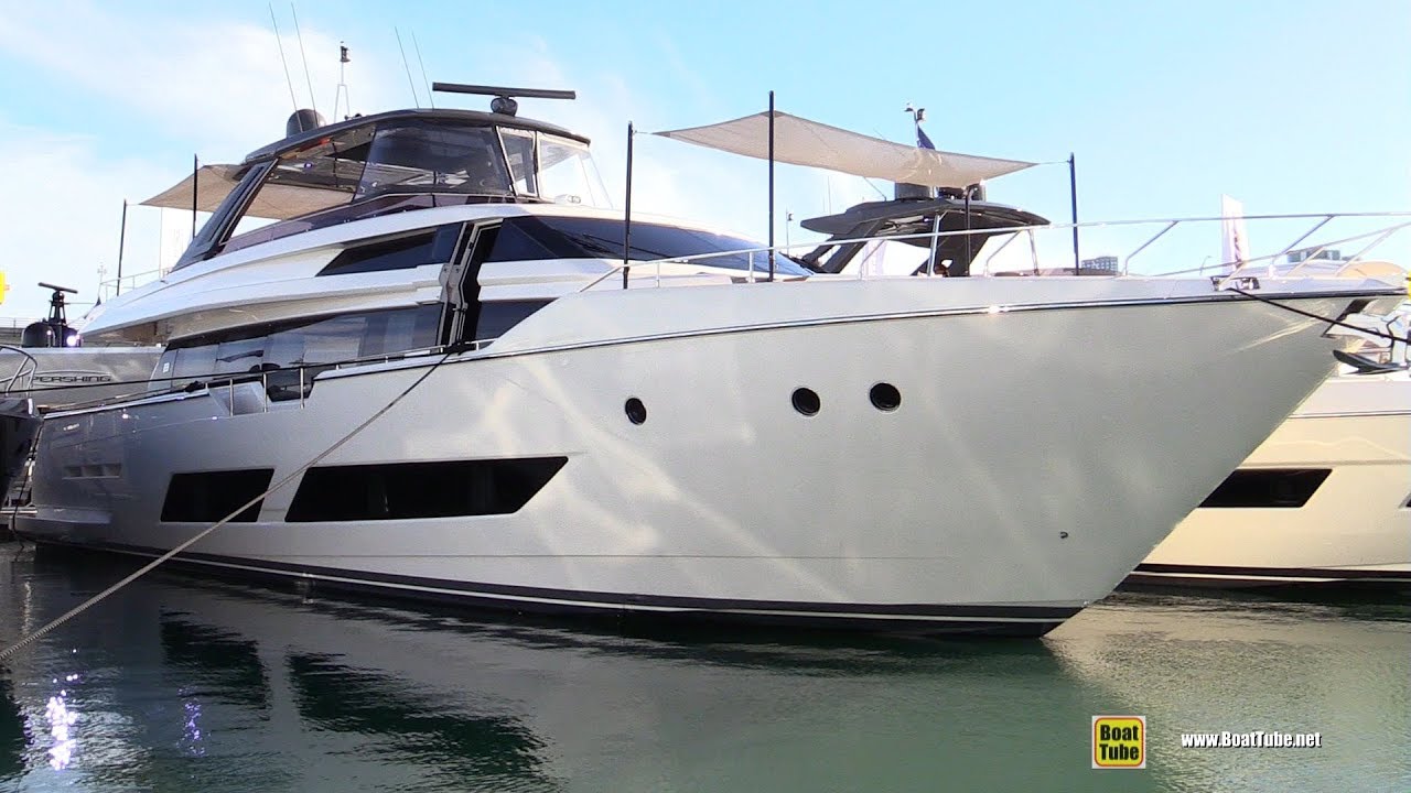 2019 Ferretti 850 Luxury Yacht - Walkthrough - 2019 Miami Yacht Show