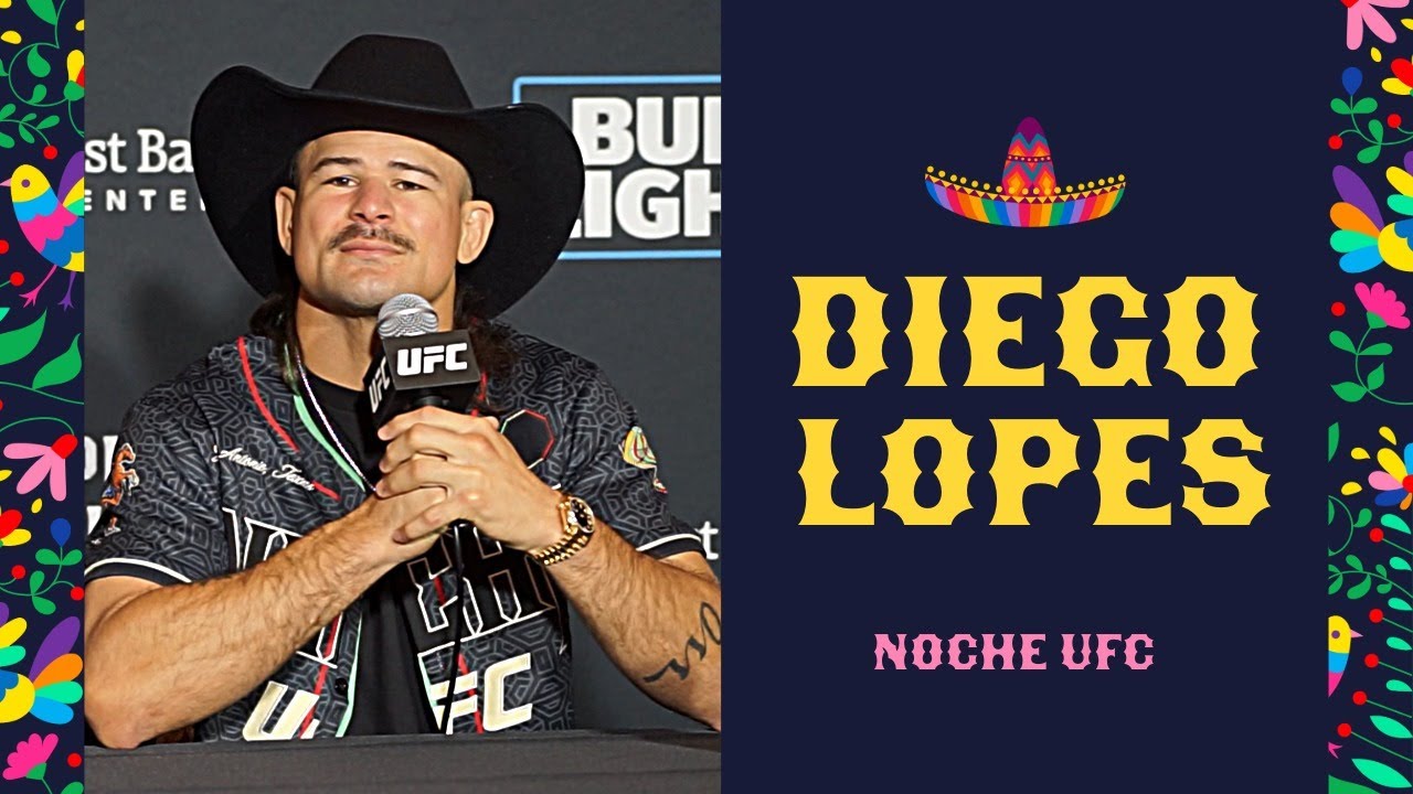 Diego Lopes says he&rsquo;s finishing Jean Silva at Noche UFC