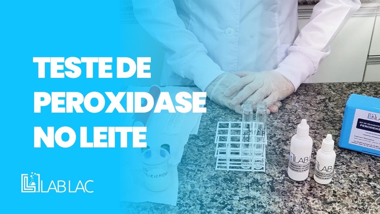 Como fazer o teste de peroxidase no leite | Passo a passo
