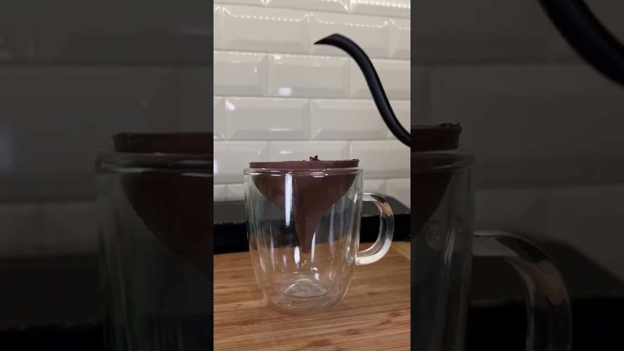 Giant Hershey&rsquo;s Kiss hot chocolate part 2 #shorts