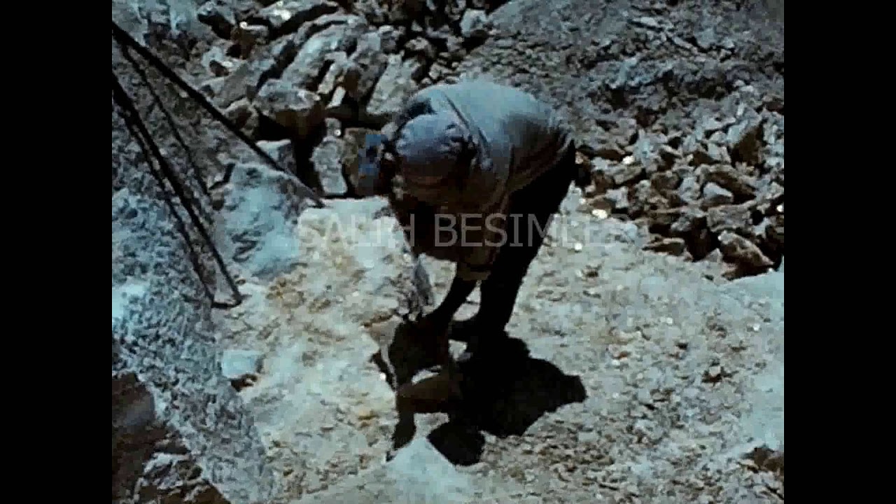 LEFKE ALÇI DAĞINDA ALÇI YAPIMI