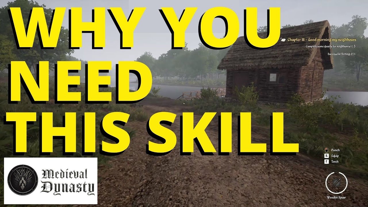 MEDIEVAL DYNASTY - The best Tier 2 skill you need now | New player guide | Tutorial | Walkthrough