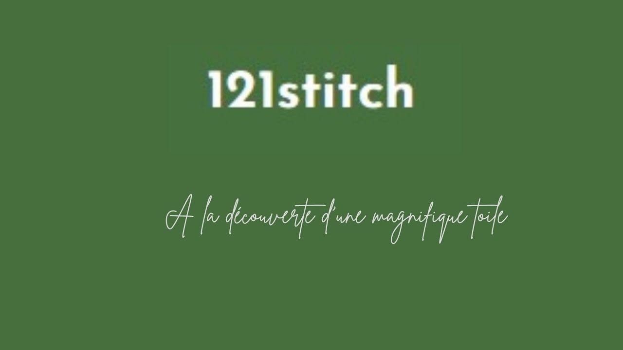 #unboxing 3 #121stitch - Christmas gift  #collab #partenariat #14CT Black stitch and straight stitch