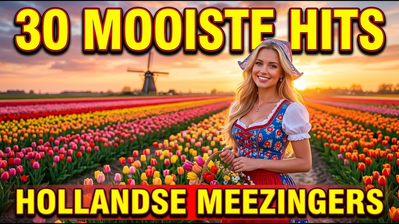 🌷 30 Mooiste Nederlandse Volksmuziek Hits | 90 Minuten Hollandse Lente Meezingers