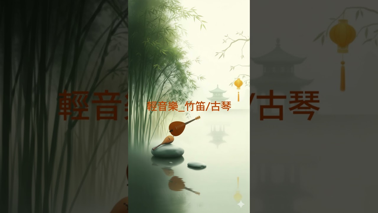 輕音樂_古琴/竹笛系列 #放鬆療癒 #冥想 #閱讀背景音樂 #純音樂