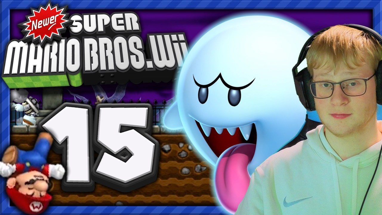 💫Newer Super Mario Bros. Wii💫#15 Mit @LonelyBoyMDauf Grabplünderungstour & riesiger Buu huu als Boss