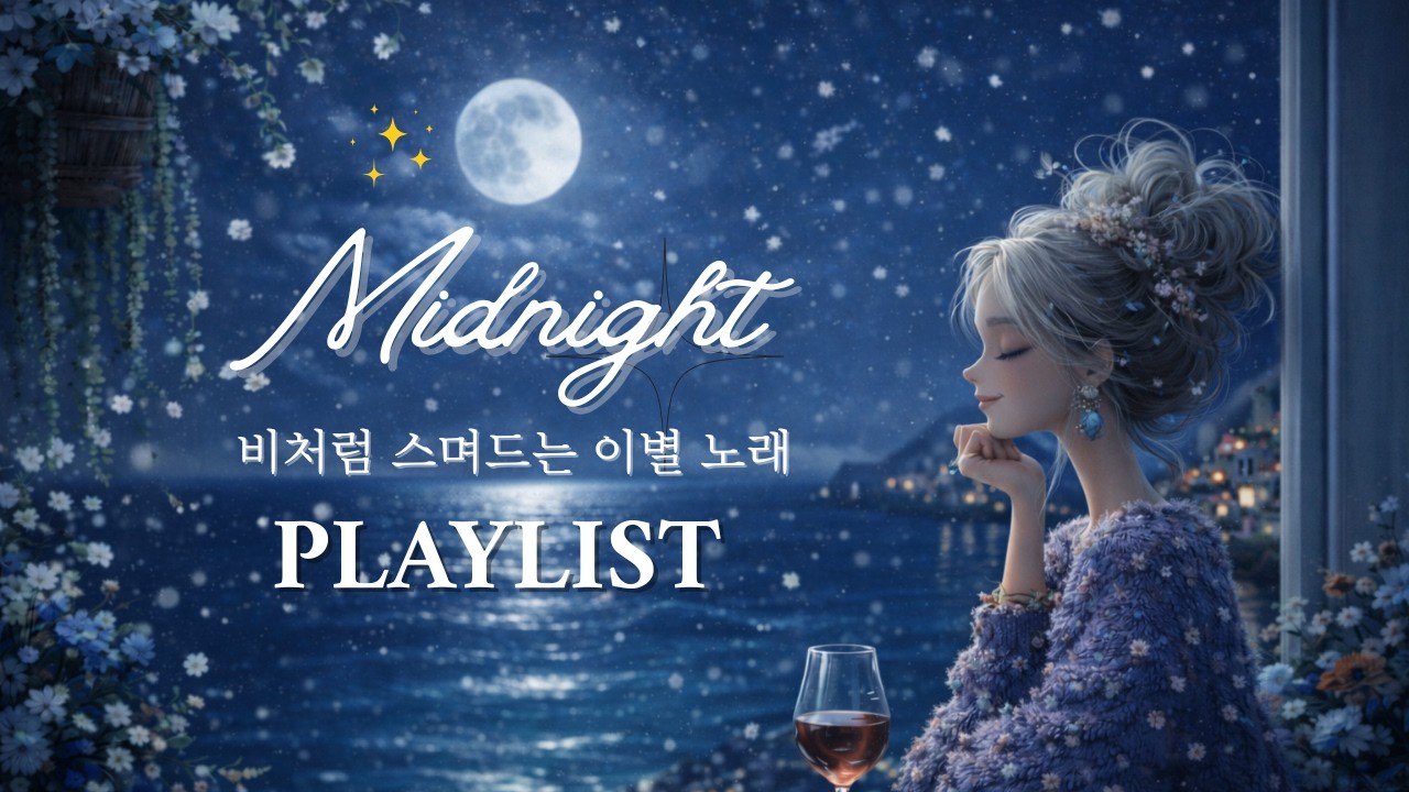 🌙 Midnight Playlist | 비처럼 스며드는 이별 감성 노래 17곡Late Night Korean Sad Songs | 조용한 밤 듣기 좋은 플레이리스트
