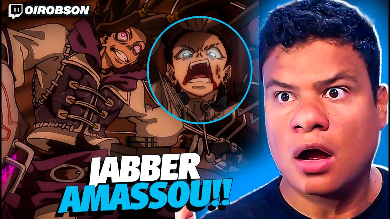 JABBER vs ZANKA! MELHOR LUTA DO ANIME! | GACHIAKUTA EP16 REACT!!