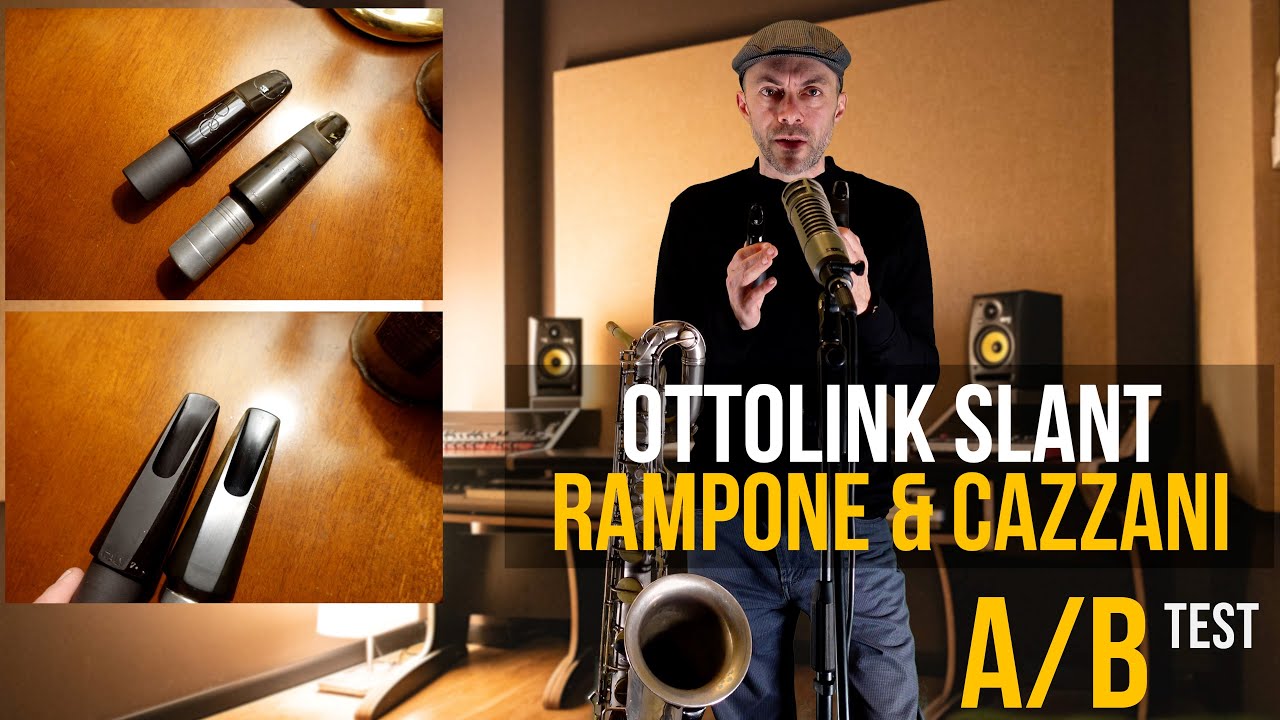 Otto Link Slant vs Rampone & Cazzani by Giancarlo Maurino - Baritone mouthpiece blindfold test
