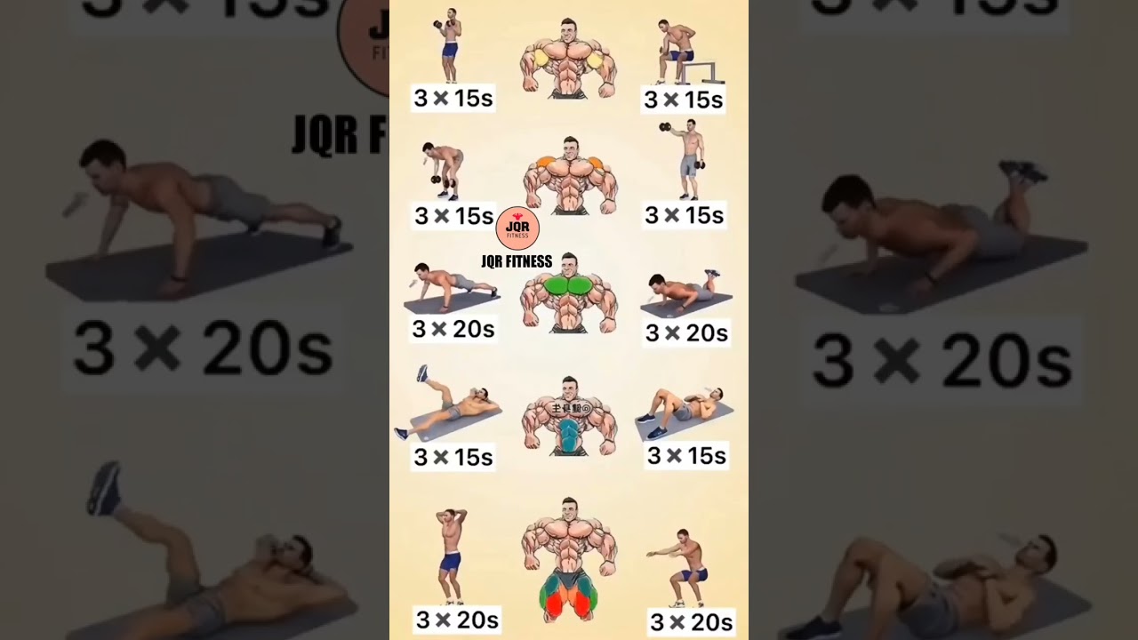 All body workout at home in 30 days #bigera #sortvideo #jym