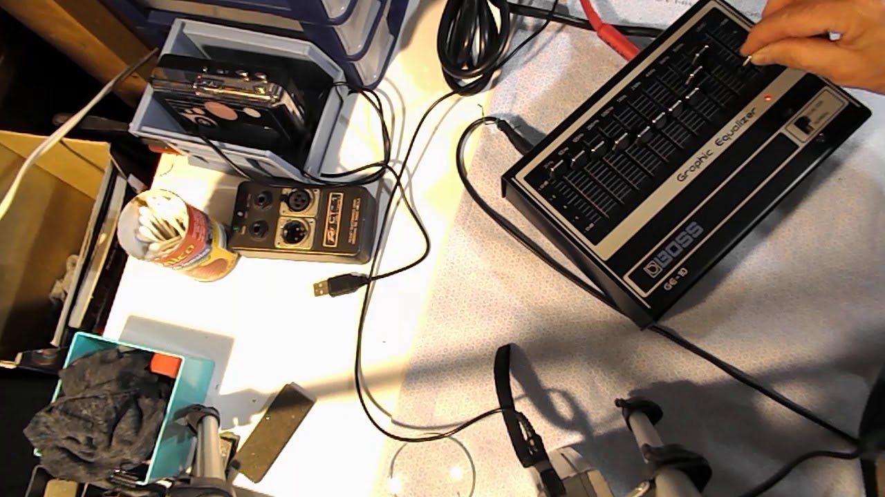 BOSS GE-10 EQ BENCH TEST