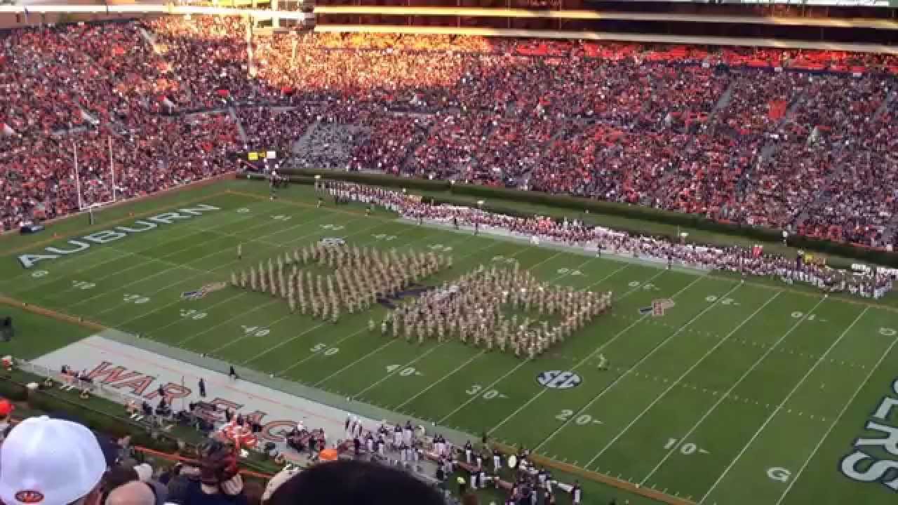 Texas A&M Marching Band @ Jordan-Hare Stadium (Auburn University) Nov 8, 2014