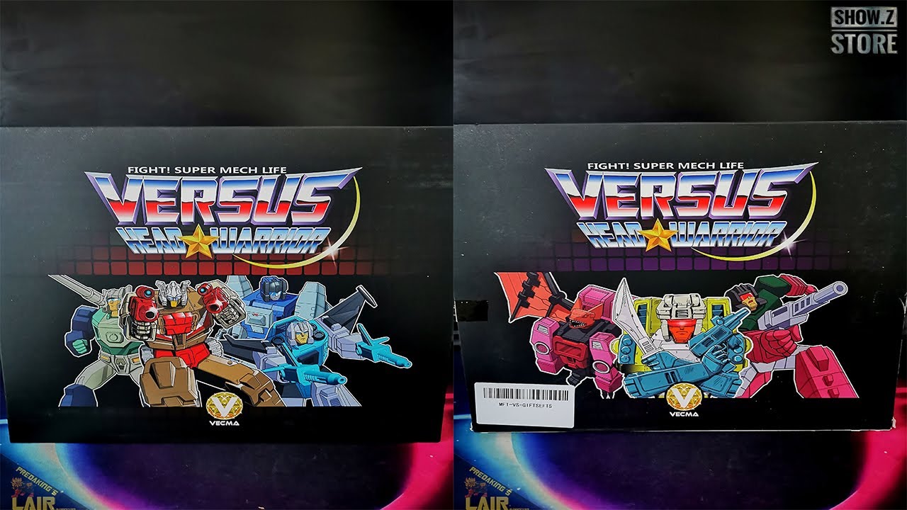 Transformers MechFansToys Headmasters GiftSet of 7 Spanish Review PREDAKINGSLAIR