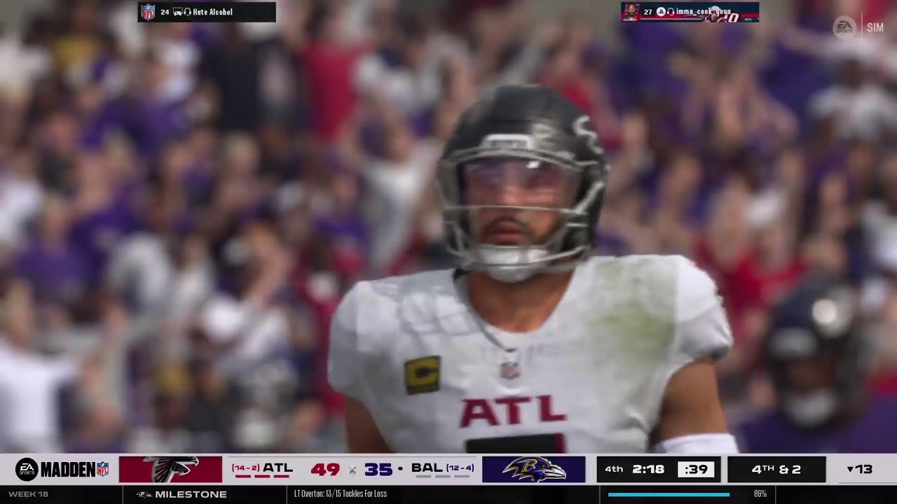 Falcons vs Ravens
