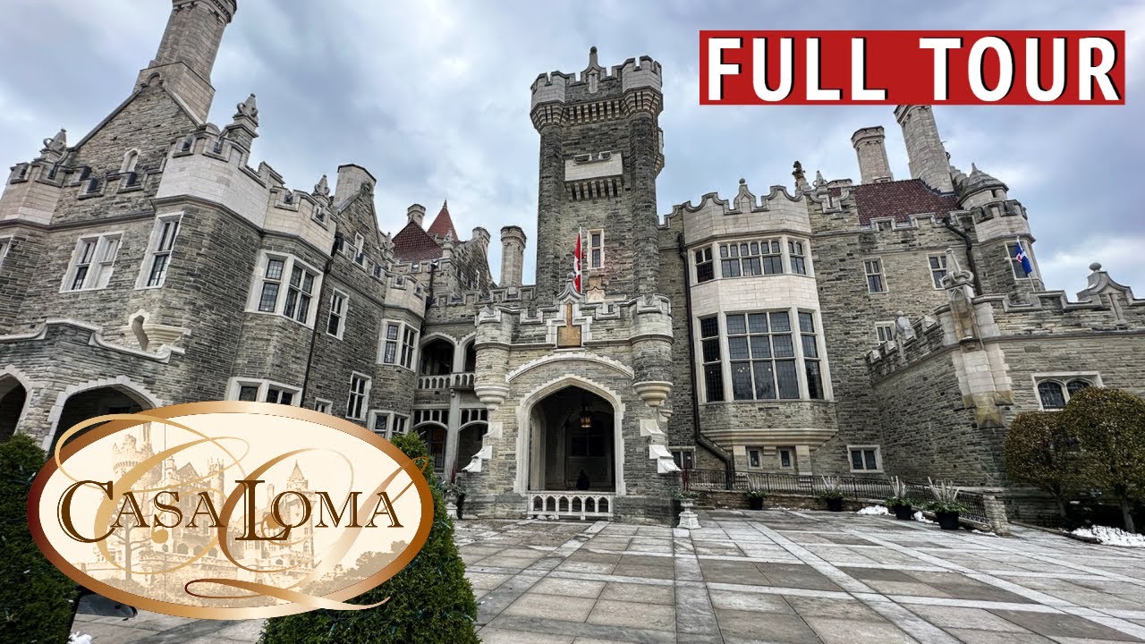 Inside Toronto's Secret Castle: Casa Loma Walking Tour