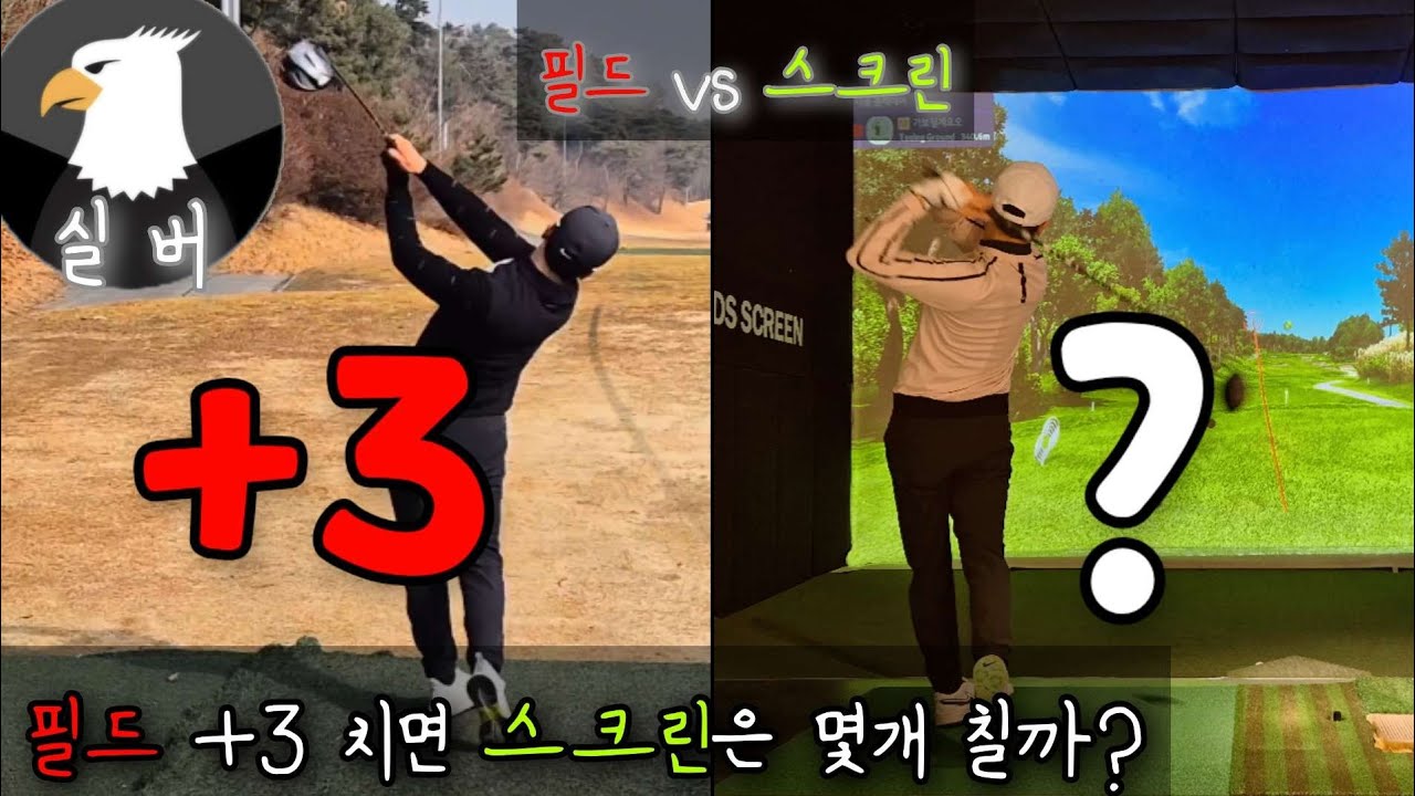필드랑 같은 세팅 스크린, 몇타 차이날까?