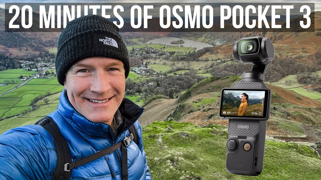 20 минут видеоматериалов о путешествии, снятых на DJI Osmo Pocket 3