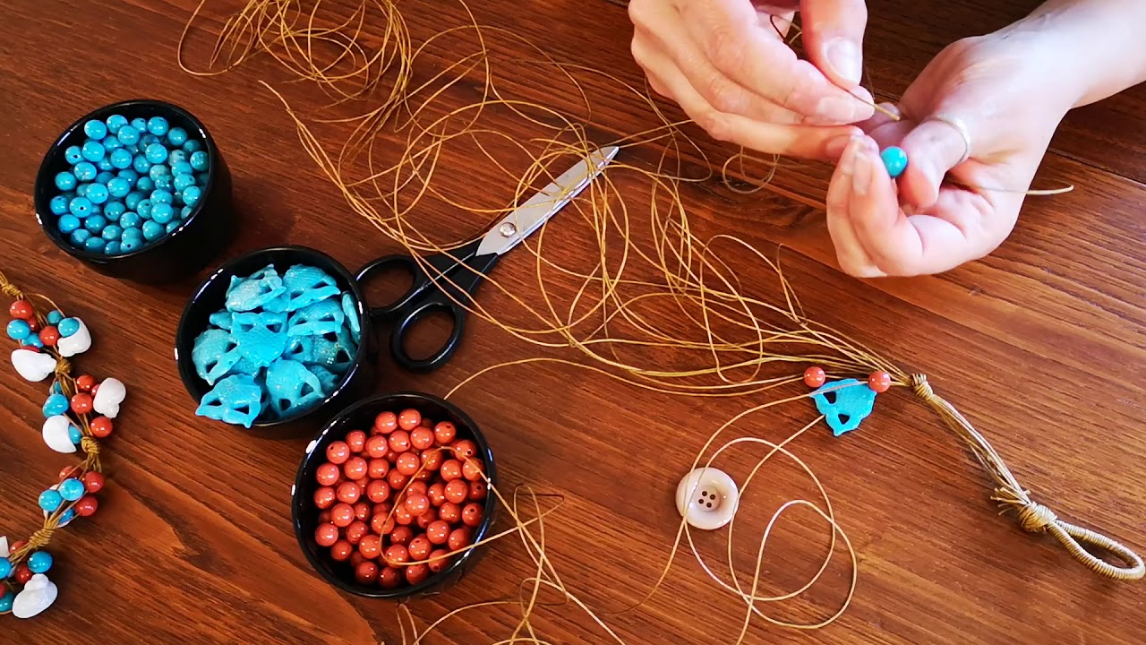 Tutorial Collana di Corda e grappoli
