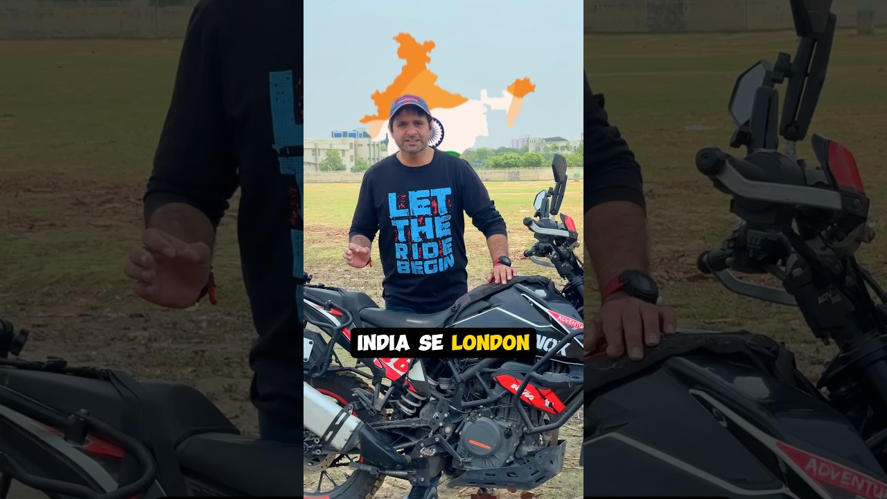 How to Reach London on motorcycle from India