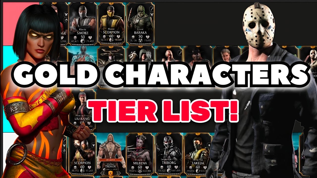 Рейтинг золотых персонажей Mortal Kombat Mobile (мой первый рейтинг) - MK Mobile