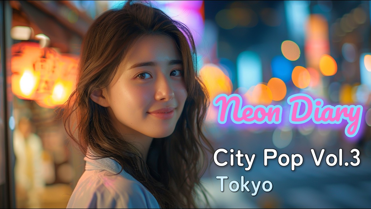 Tokyo Night Drive 🌙 80s Japanese City Pop Mix | Neon Diary Vol.3