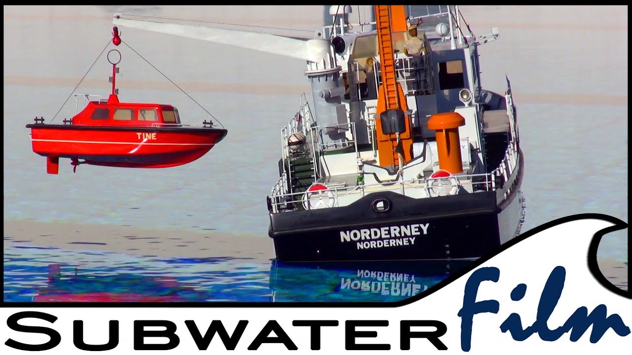 RC LIVE | NORDERNEY - Surveying Vessel on Duty at MODELLBAU LIVE