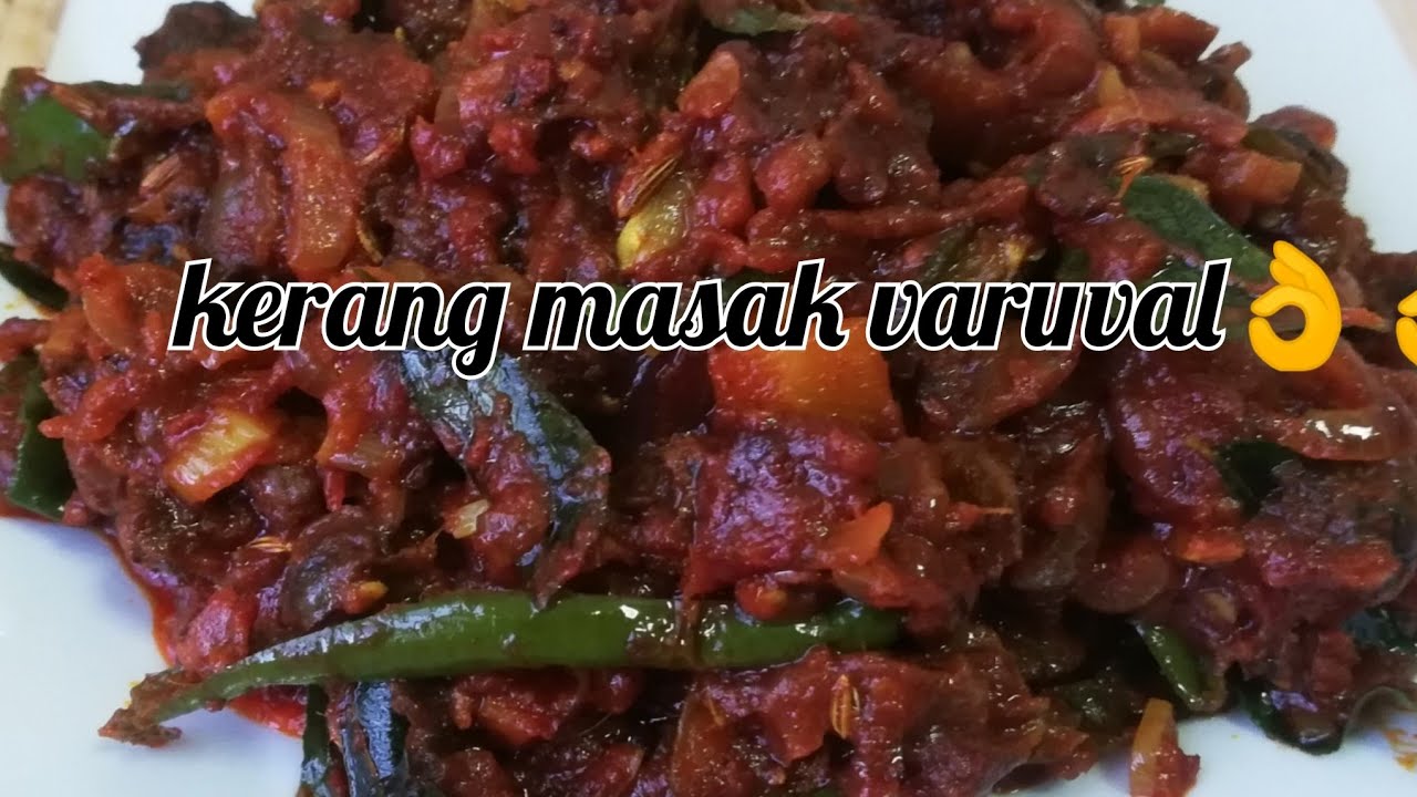 Kerang masak varuval👌👌