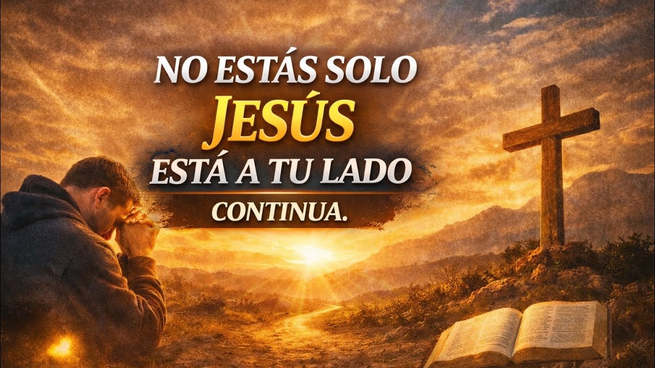 NO ESTÁS SOLO 🙏 Dios está contigo en esta batalla