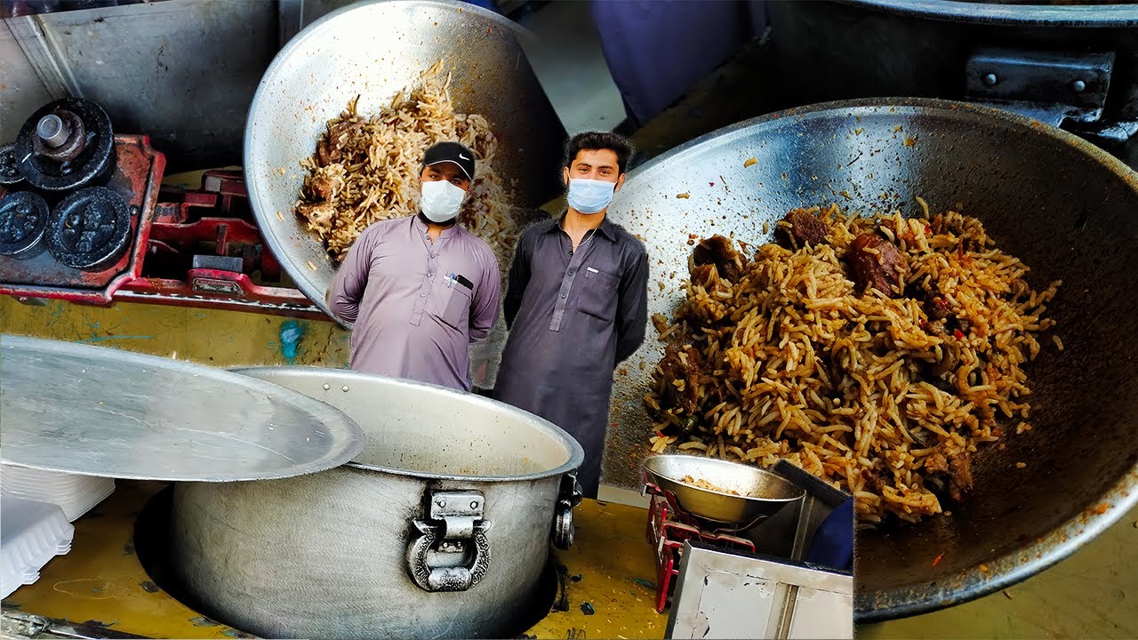 Beef Pulao in Faisalabad | Beef Yakhni Pulao | Kabuli Pulao | street food pakistan 2021
