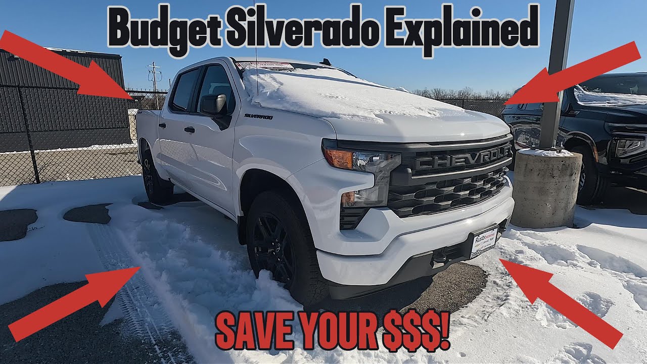 Обзор и тест-драйв Chevrolet Silverado 1500 Custom 2.7L 2026 года.