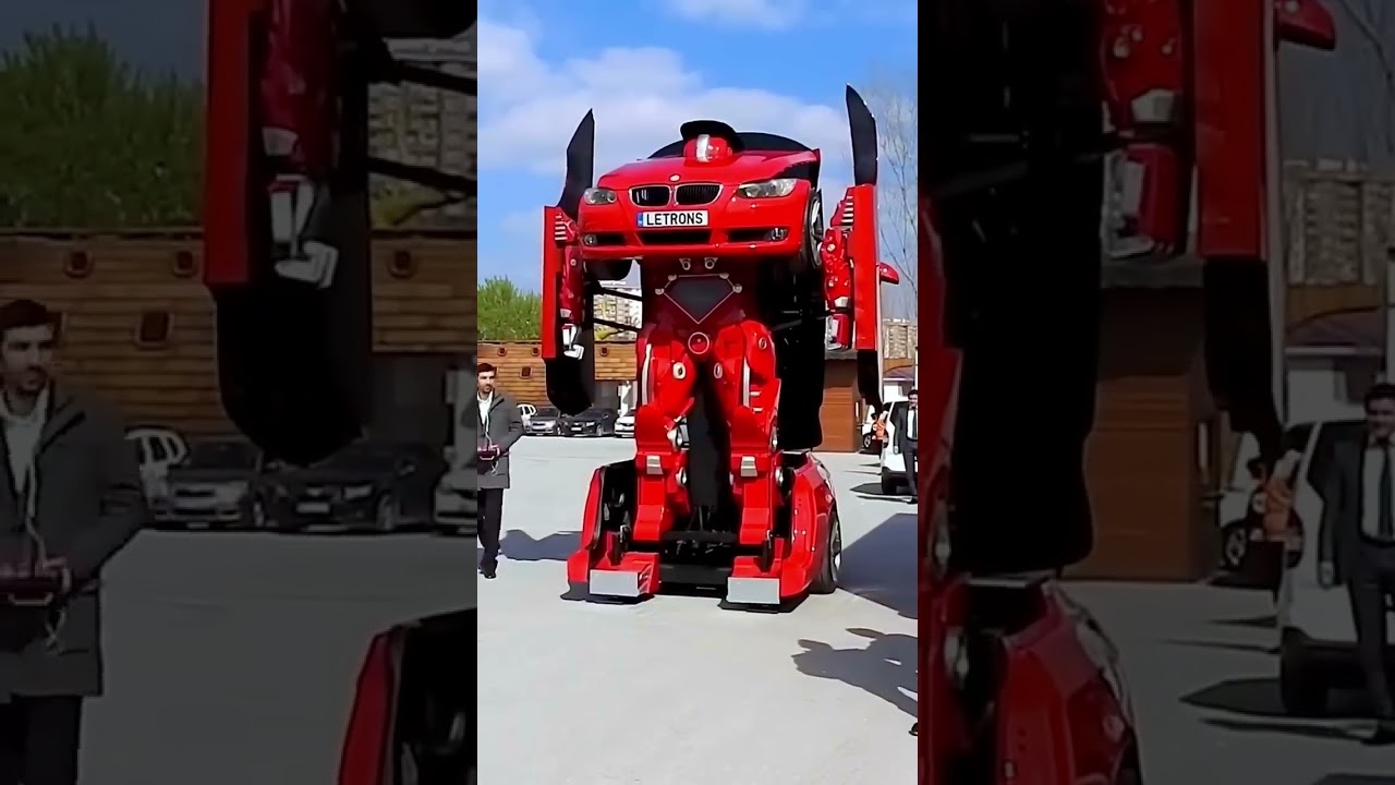 Cand masina ta nu este Transformer #shorts