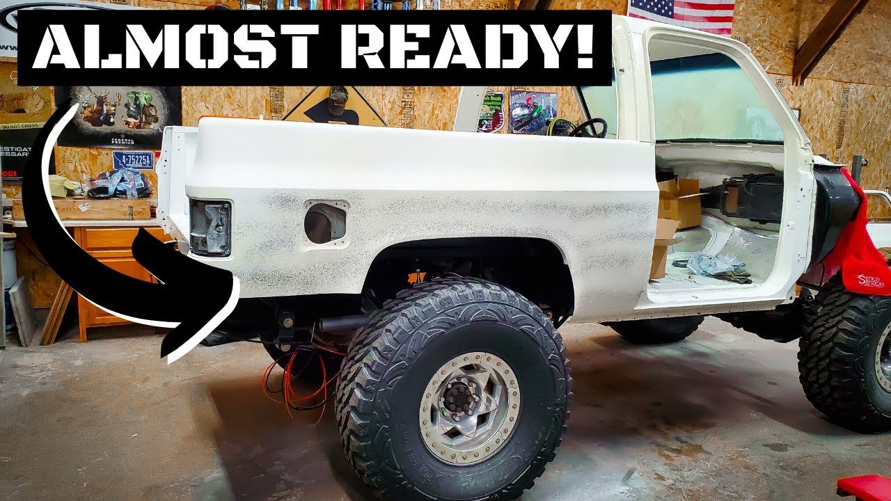 K5 Blazer progress update...
