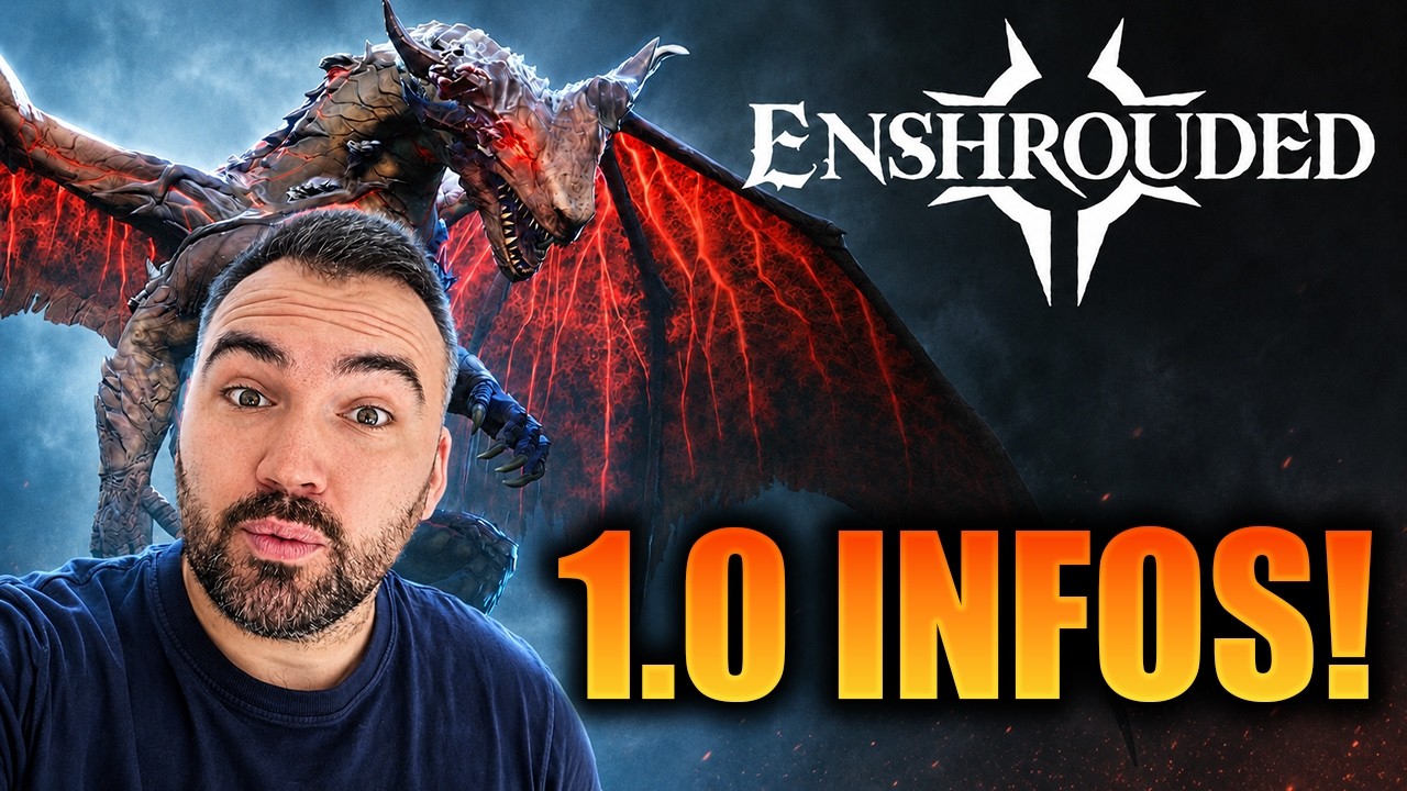 Enshrouded 1.0: LAVA-BIOM, AUTO-LOOT & vertonte Inhalte! 🔥 Neue Infos zum Fullrelease