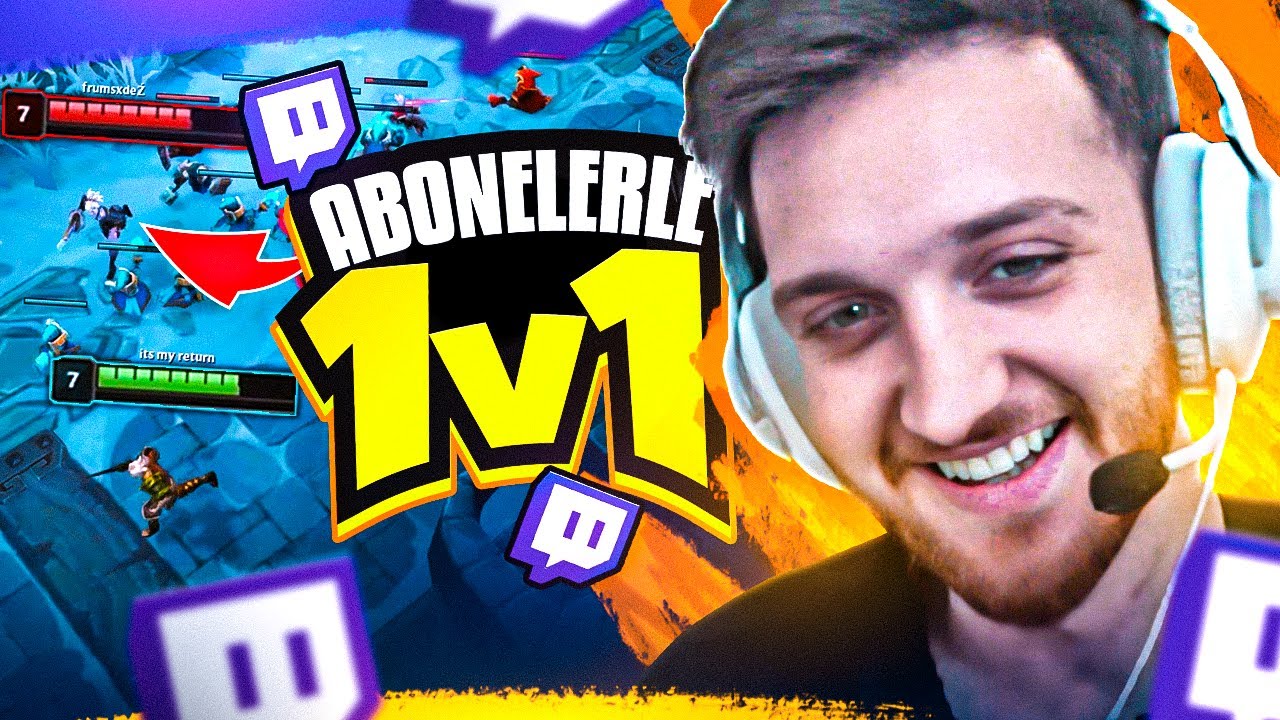 TWITCH ABONELERİMLE 1V1 ATTIK!