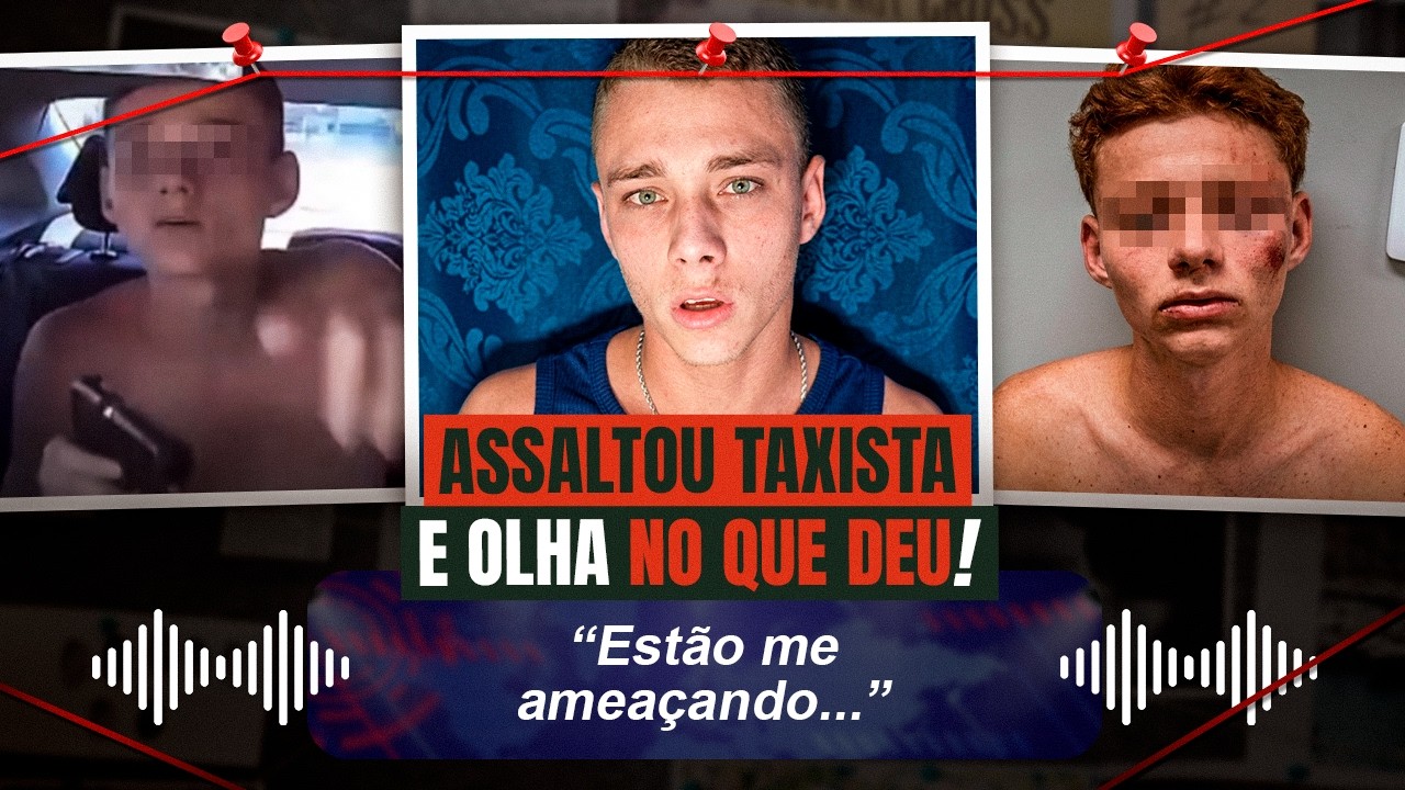 ADOLESCENTES ASSALTAM TAXISTA, DEBOCHAM&hellip; MAS O FINAL SURPREENDEU