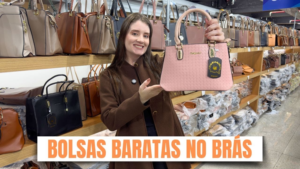 BOLSAS BARATAS NO BRAS - VENDE VAREJO E ATACADO