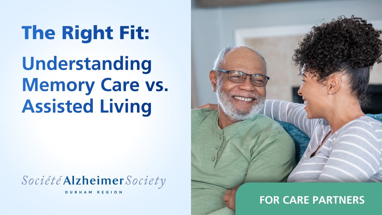 The Right Fit: Understanding Memory Care vs. Assisted Living - Virtual Conference - January 15, 2026