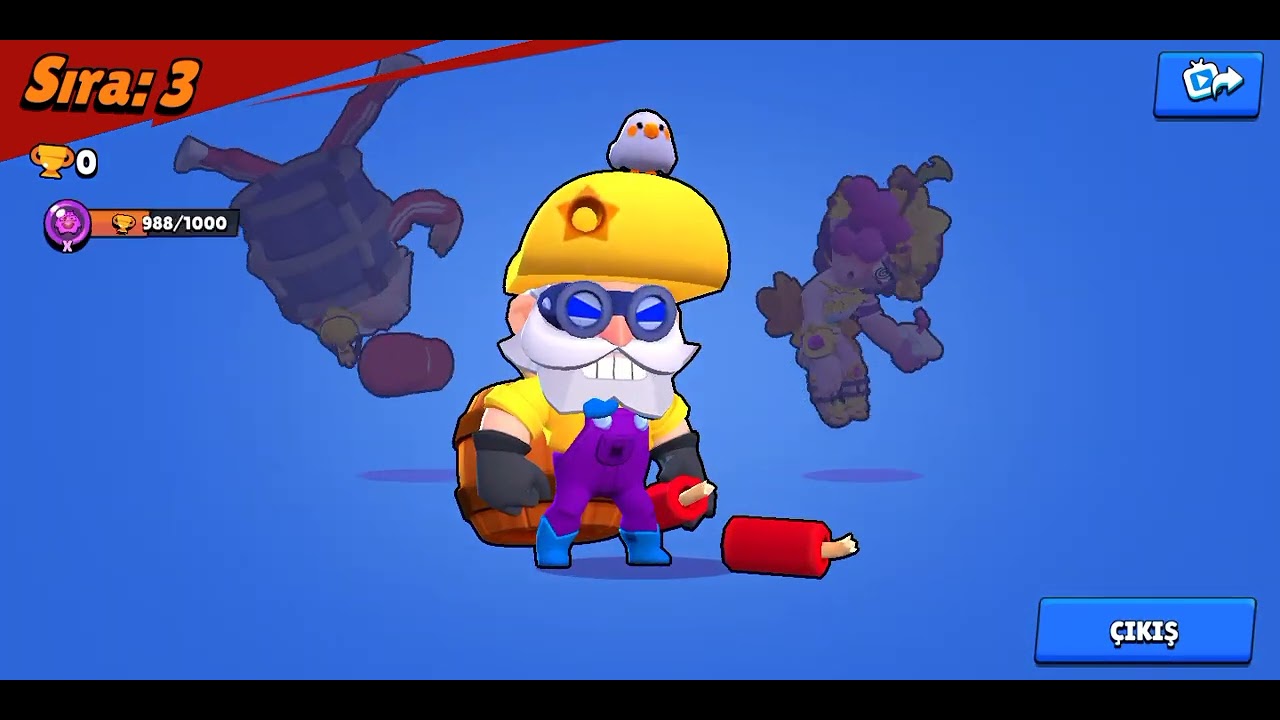 1k dynamike yaptım | Brawl Stars 
