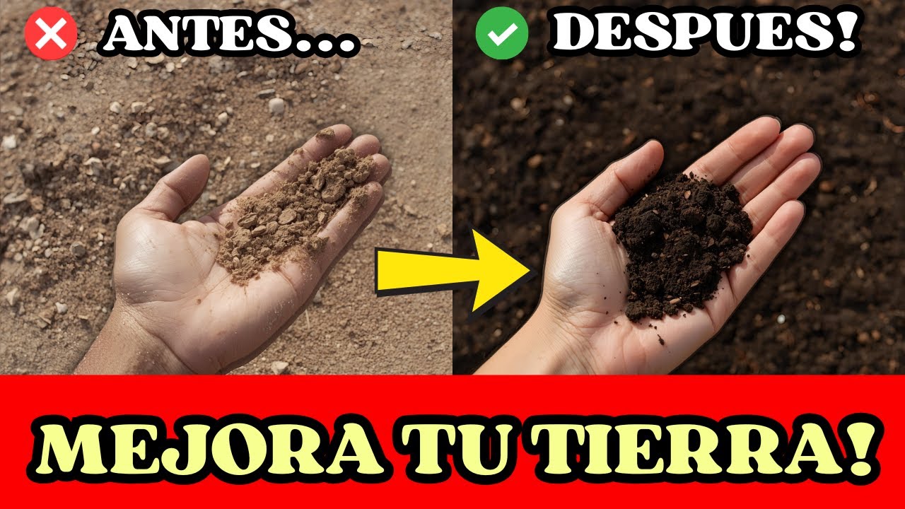 Mejora GRATIS la Tierra de tu Jardín! (Suelo Duro a Tierra Fértil)