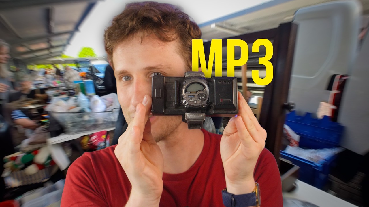 Pierwszy ZEGAREK z funkcją MP3? Odwiedziłem bazarek na Łodzi Bałutach ft. @NRGeek00