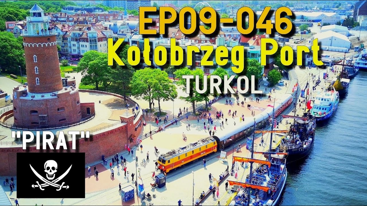 Dziewiątka EP09-046 pod samą latarnią morską! Kołobrzeg Port // EP09-046 by the Kolobrzeg lighthouse