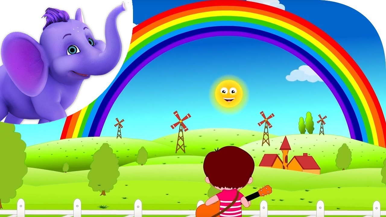 I Can See A Rainbow - Nursery Rhyme with Karaoke