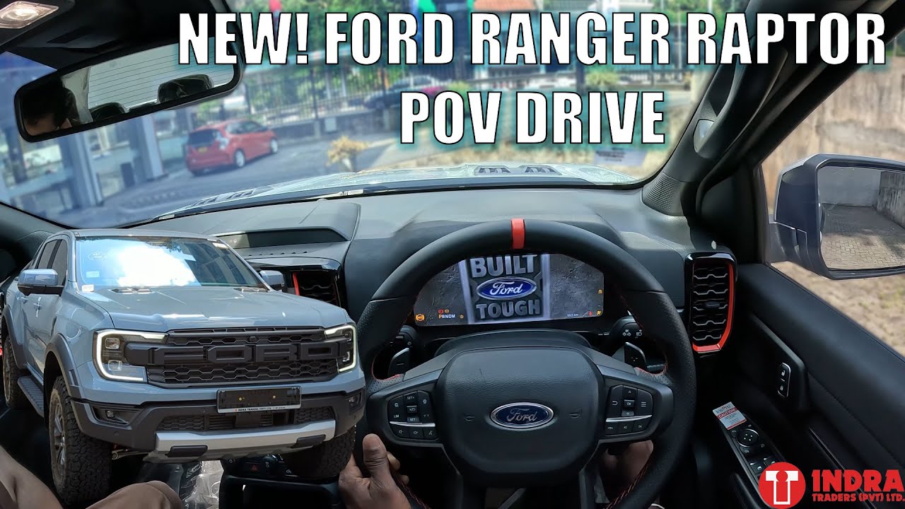 NEW! Ford Ranger Raptor Review and POV Test Drive (Indra Traders)