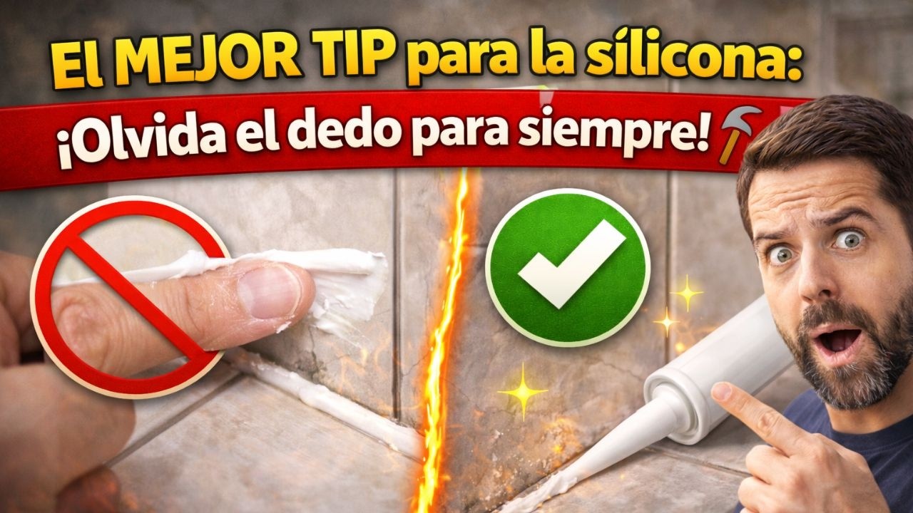 El MEJOR TIP para la silicona: &iexcl;Olvida el dedo para siempre! 🛠️