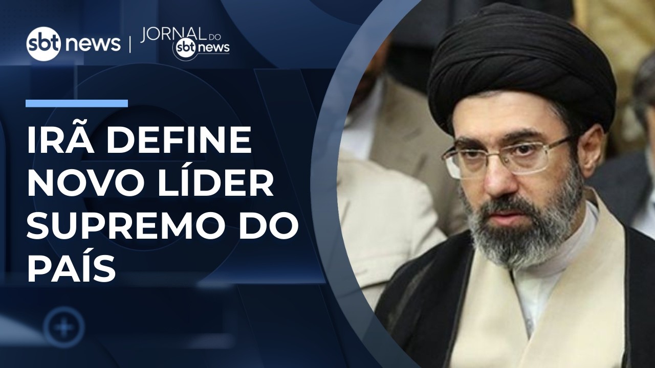 Irã anuncia novo líder supremo após morte de Ali Khamenei | #JornaldoSBTNews