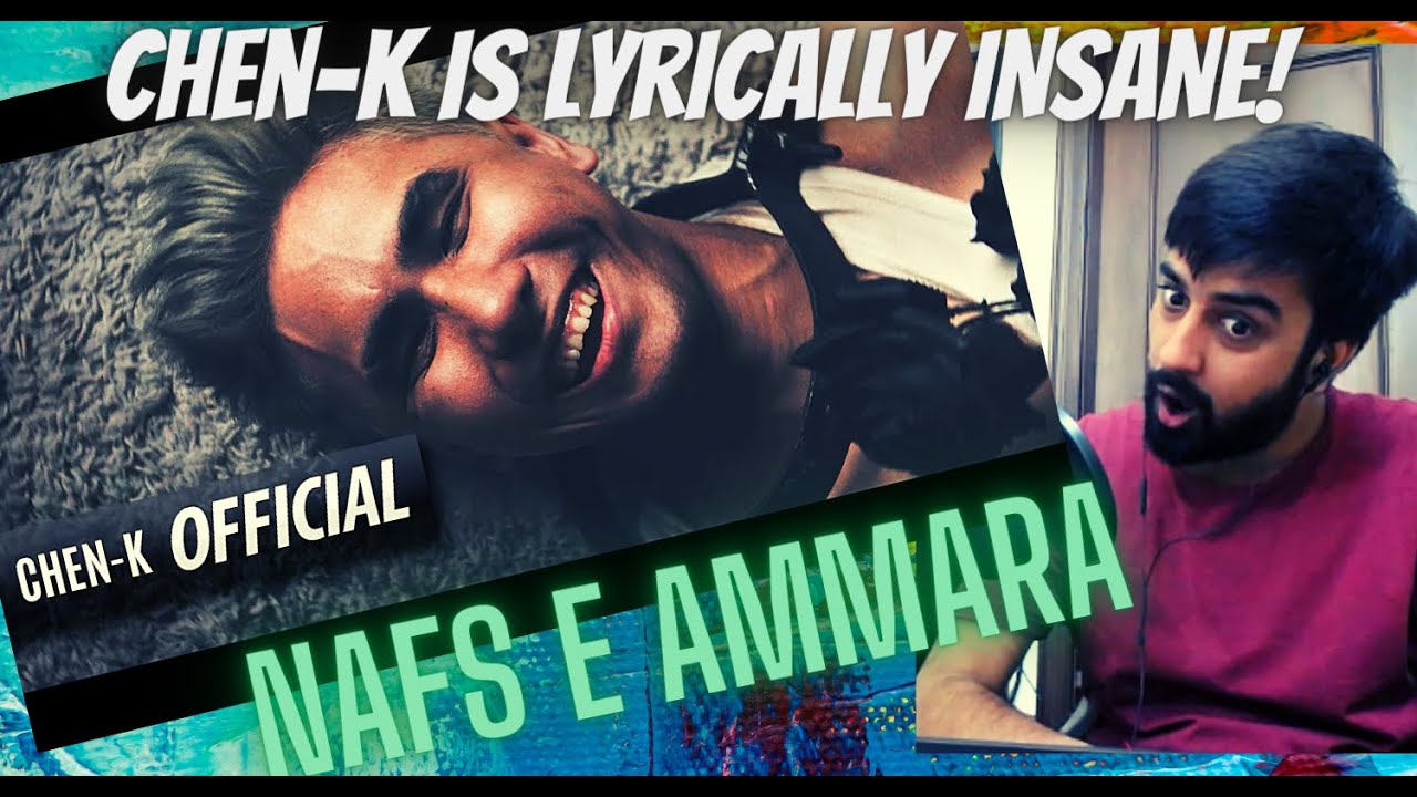 #KatReactTrain FIRST TIME Reviews CHEN-K - Nafs e Ammara (REACTION) || Intro || Urdu Rap | LYRICAL!!
