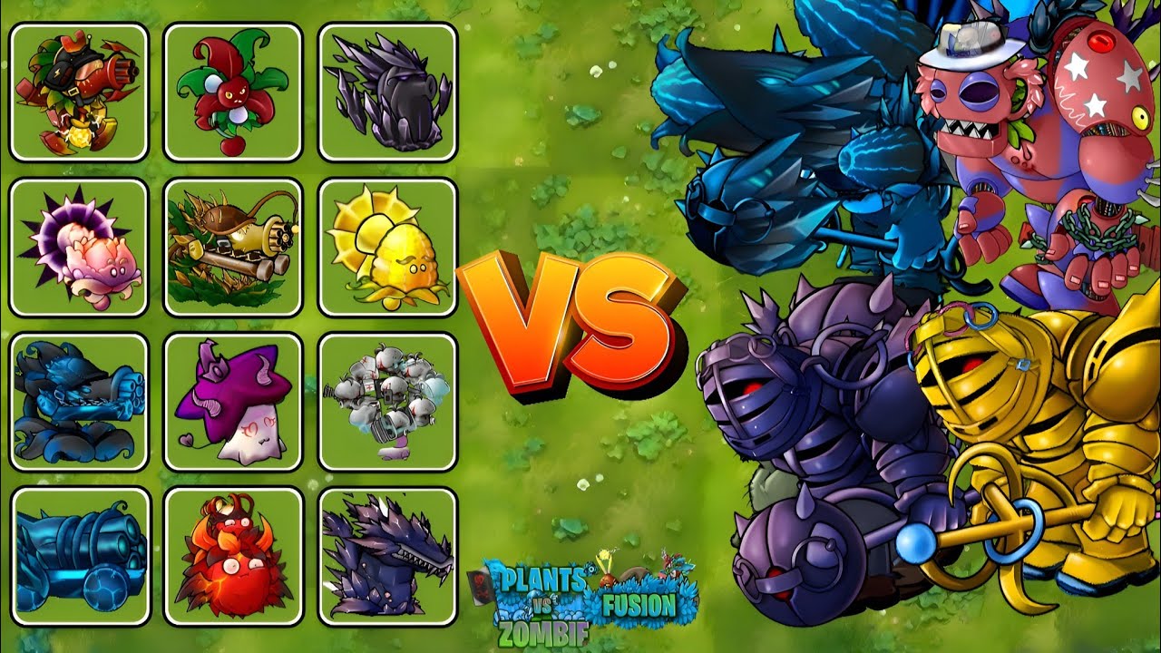 Gargantuar Colony VS Ultimate Plants - PvZ Fusion 3.3.1