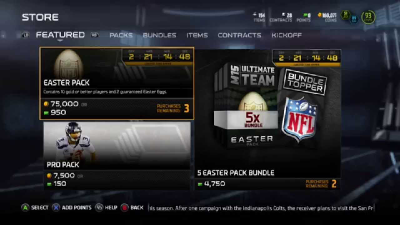 Madden 15 - NEW Easter Promo Sets & How To Get Eggs - MUT 15